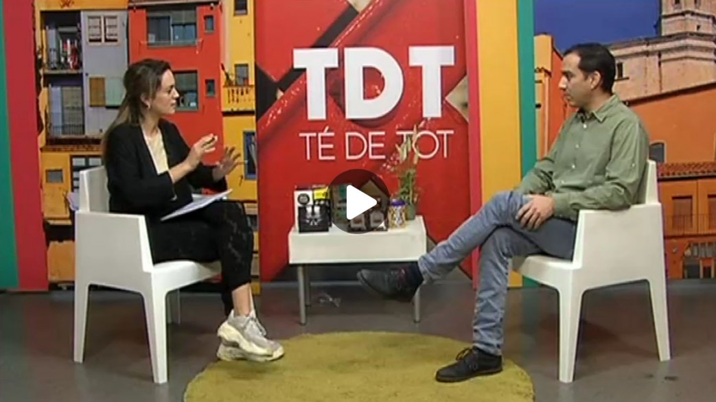 Entreveista a David Poblete a TV Girona